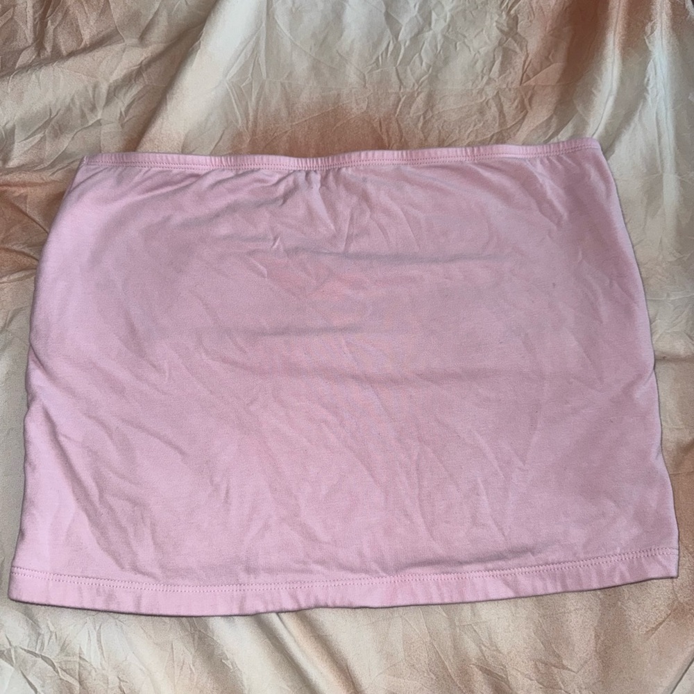 Pink Y2K inspired Tube Top